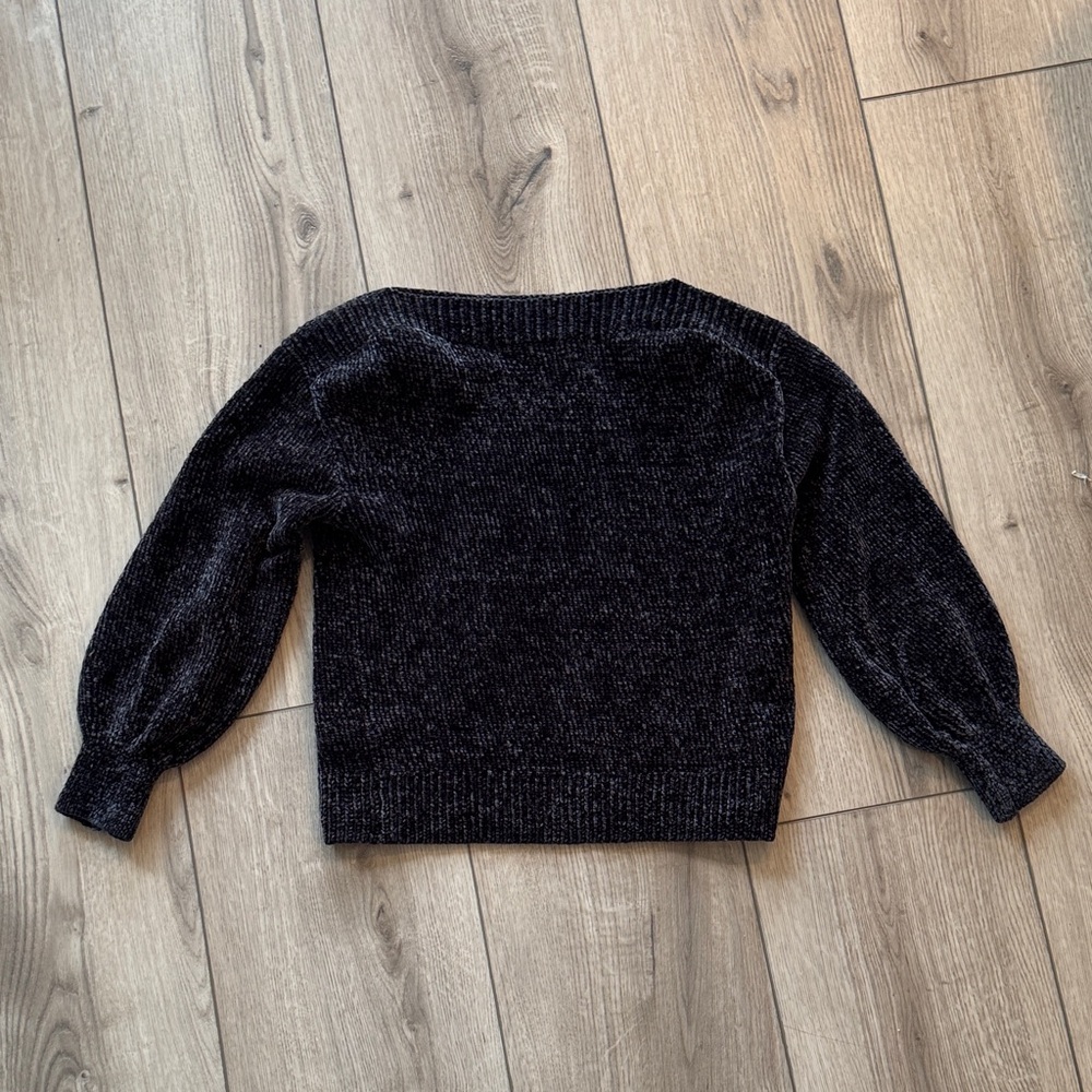 Tommy Bahama Luna chenille Charcoal Sweater